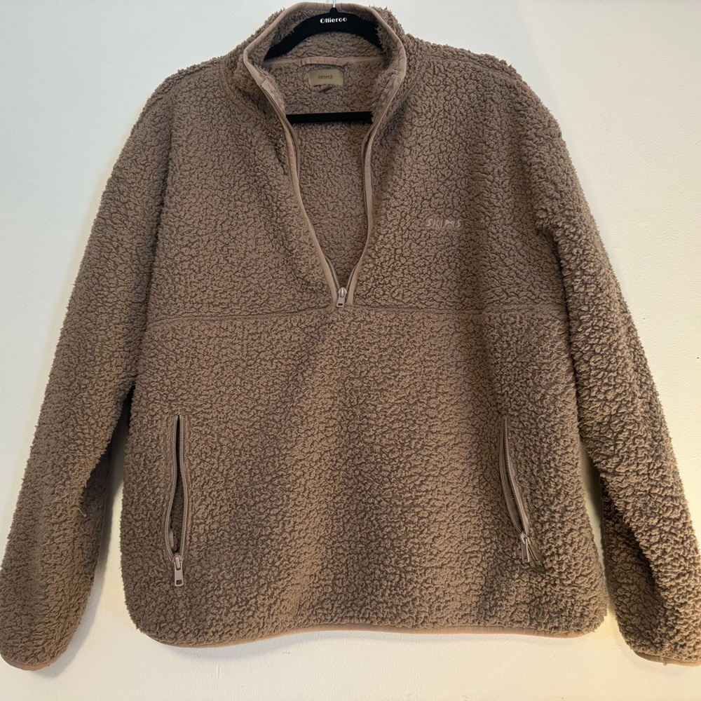 Skims - Teddy Pullover in Desert, Size L